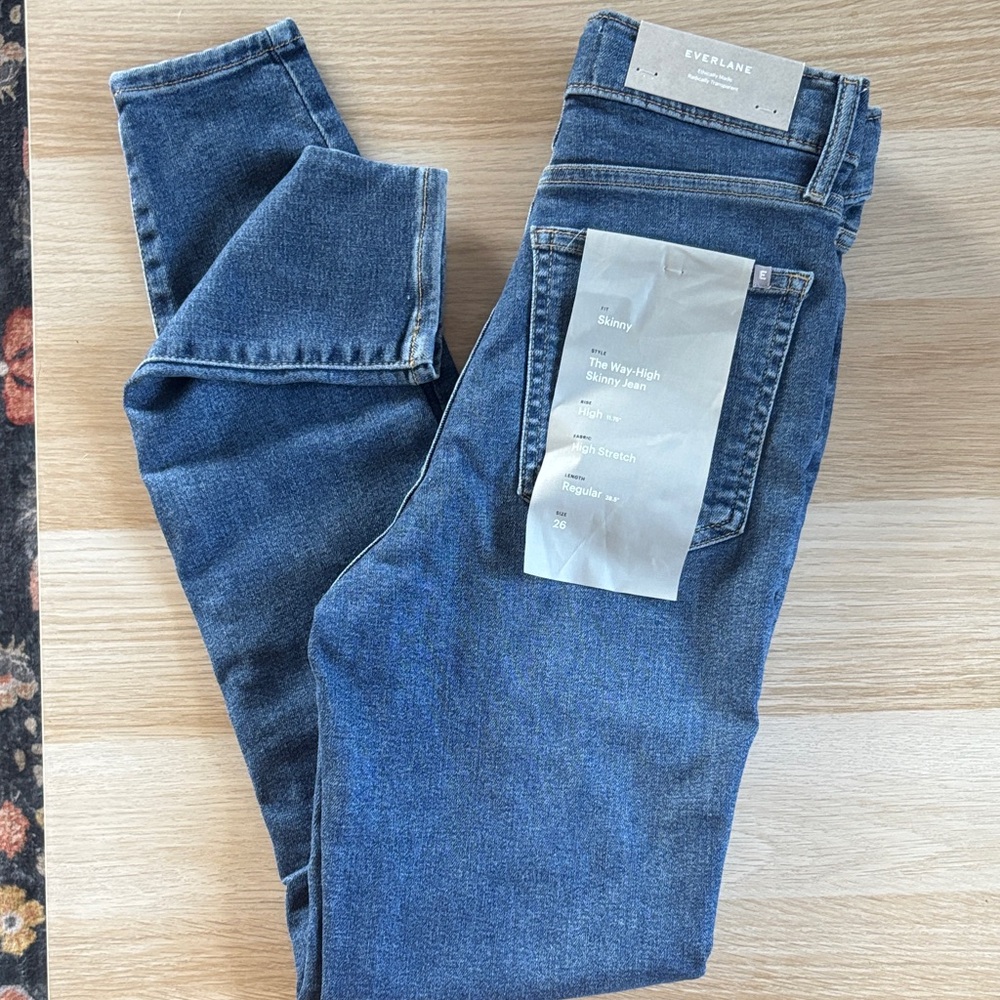 Everlane Women's The Way-High Skinny Jeans